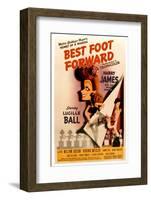 Best Foot Forward, Lucille Ball, Harry James, 1943-null-Framed Photo