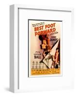 Best Foot Forward, Lucille Ball, Harry James, 1943-null-Framed Photo