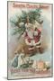 Best for the Laundry', Advertisement for Fairbank's Santa Claus Soap, C.1880-American School-Mounted Giclee Print