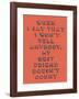 Best Friend Doesn’t Count-null-Framed Giclee Print