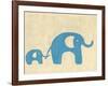 Best Friends - Elephants-Chariklia Zarris-Framed Art Print