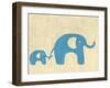 Best Friends - Elephants-Chariklia Zarris-Framed Art Print