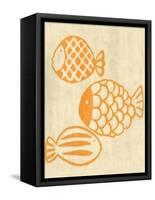 Best Friends - Fish-Chariklia Zarris-Framed Stretched Canvas
