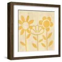 Best Friends - Flowers-Chariklia Zarris-Framed Art Print