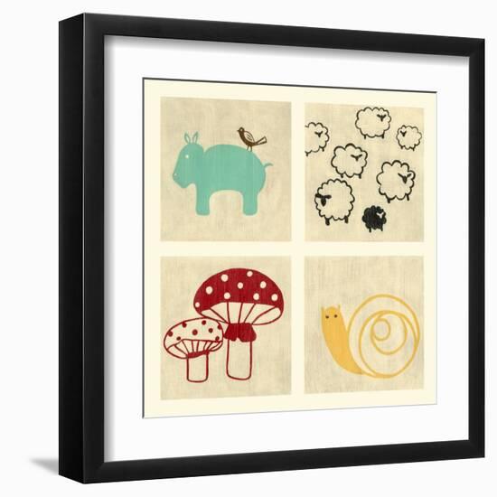 Best Friends Forever I-Chariklia Zarris-Framed Art Print