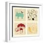 Best Friends Forever I-Chariklia Zarris-Framed Art Print