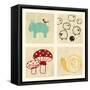 Best Friends Forever I-Chariklia Zarris-Framed Stretched Canvas