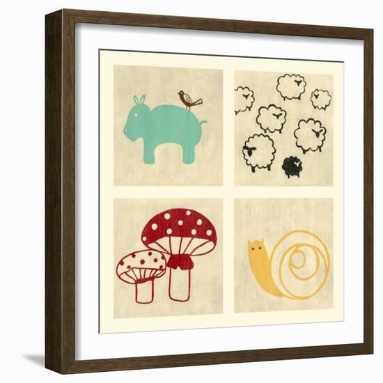 Best Friends Forever I-Chariklia Zarris-Framed Art Print