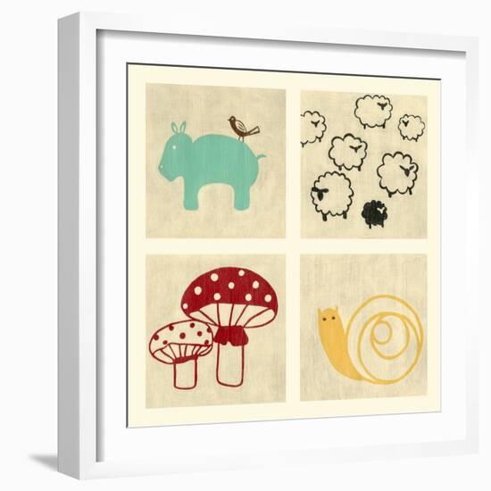 Best Friends Forever I-Chariklia Zarris-Framed Art Print