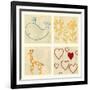 Best Friends Forever III-Chariklia Zarris-Framed Art Print