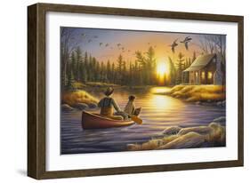 Best Friends Forever-Chuck Black-Framed Giclee Print