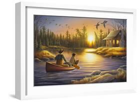 Best Friends Forever-Chuck Black-Framed Giclee Print