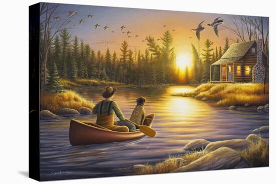 Best Friends Forever-Chuck Black-Stretched Canvas