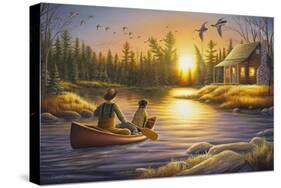 Best Friends Forever-Chuck Black-Stretched Canvas