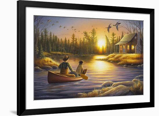 Best Friends Forever-Chuck Black-Framed Giclee Print