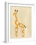 Best Friends - Giraffe-Chariklia Zarris-Framed Art Print