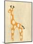 Best Friends - Giraffe-Chariklia Zarris-Mounted Art Print