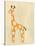 Best Friends - Giraffe-Chariklia Zarris-Stretched Canvas