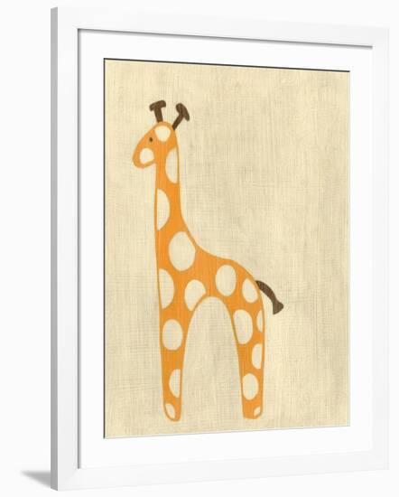 Best Friends - Giraffe-Chariklia Zarris-Framed Art Print