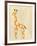 Best Friends - Giraffe-Chariklia Zarris-Framed Art Print