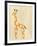 Best Friends - Giraffe-Chariklia Zarris-Framed Art Print