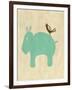 Best Friends - Hippo-Chariklia Zarris-Framed Art Print