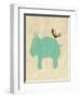 Best Friends - Hippo-Chariklia Zarris-Framed Art Print