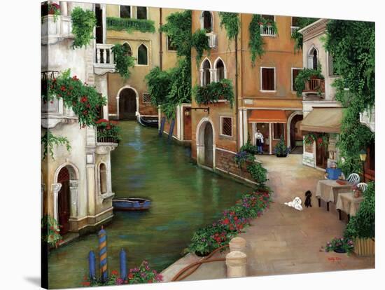 Best Friends in Venice-Betty Lou-Stretched Canvas