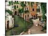 Best Friends in Venice-Betty Lou-Stretched Canvas
