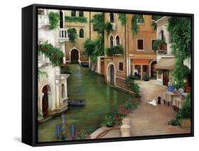 Best Friends in Venice-Betty Lou-Framed Stretched Canvas