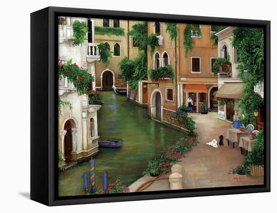 Best Friends in Venice-Betty Lou-Framed Stretched Canvas