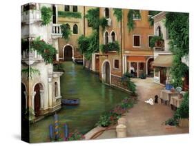 Best Friends in Venice-Betty Lou-Stretched Canvas