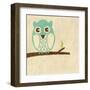 Best Friends - Owl-Chariklia Zarris-Framed Art Print