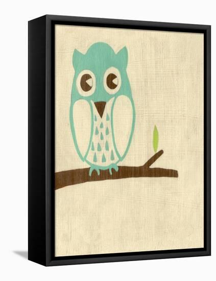 Best Friends - Owl-Chariklia Zarris-Framed Stretched Canvas