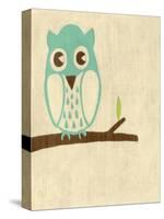 Best Friends - Owl-Chariklia Zarris-Stretched Canvas