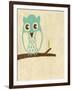 Best Friends - Owl-Chariklia Zarris-Framed Art Print