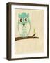 Best Friends - Owl-Chariklia Zarris-Framed Art Print