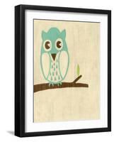 Best Friends - Owl-Chariklia Zarris-Framed Art Print