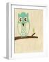 Best Friends - Owl-Chariklia Zarris-Framed Art Print