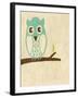 Best Friends - Owl-Chariklia Zarris-Framed Art Print