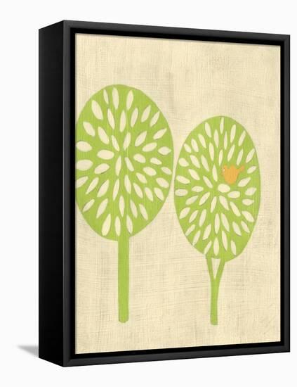 Best Friends - Trees-Chariklia Zarris-Framed Stretched Canvas