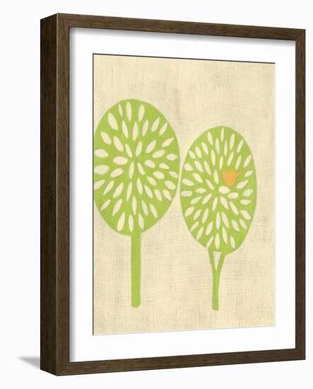 Best Friends - Trees-Chariklia Zarris-Framed Art Print