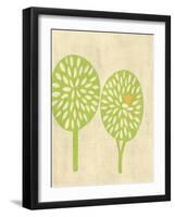 Best Friends - Trees-Chariklia Zarris-Framed Art Print