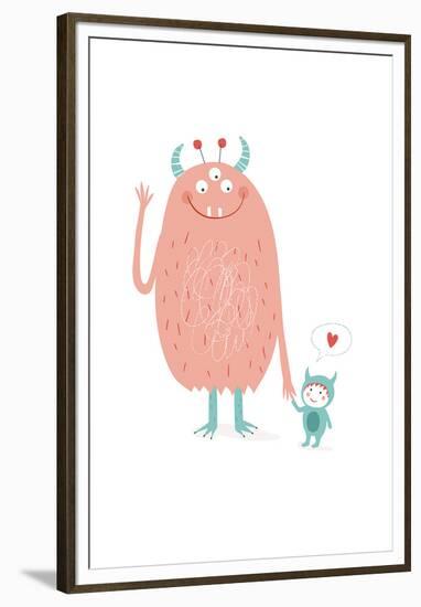 Best Friends-Clara Wells-Framed Giclee Print