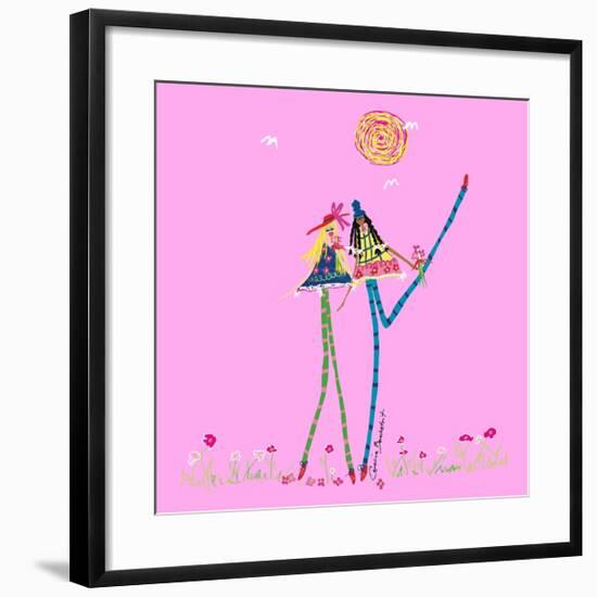 Best Friends-Caroline Benchétrit-Framed Art Print