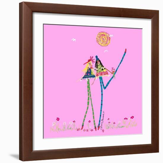 Best Friends-Caroline Benchétrit-Framed Art Print