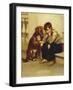 Best Friends-John George Brown-Framed Giclee Print