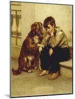 Best Friends-John George Brown-Mounted Giclee Print