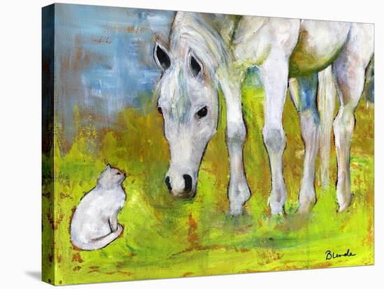 Best Friends-Blenda Tyvoll-Stretched Canvas