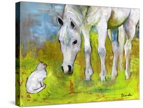 Best Friends-Blenda Tyvoll-Stretched Canvas